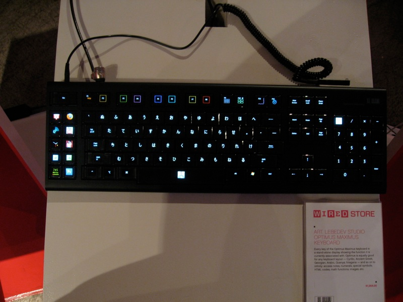 Illustration for article titled First Video of the Optimus Keyboard Actually Working and Looking Awesome